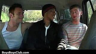 Black gay boys fuck white sexy dudes 15 porn video
